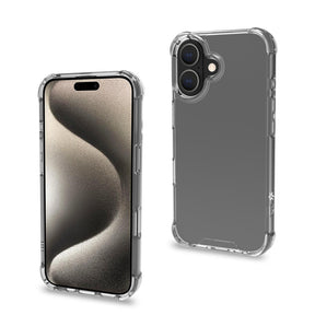 Anti Shock Case geschikt iPhone 16 Transparant hoesje