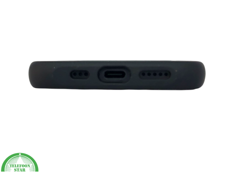 iPhone 16 Pro Max Zwart Hoesje Mat Design Strakke Achterkant Bescherming