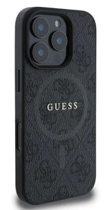 Guess MagSafe Hoesje Zwart iPhone 16 Pro Max