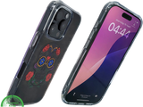iPhone 16 Pro Hoesje met Skull Design &ndash; Elegante Achterkant Bescherming Telefoonhoesje Transparant &amp; Stevig