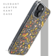 iPhone 15 Hoesje &ndash; Herfstvogels Design met Transparante Rand | Kleurrijk &amp; Beschermend