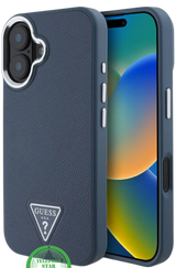 Hoesje voor iPhone 16 Licht Beige Luxe – Elegantie & Bescherming in Éénv