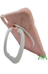 Shockproof Kinder Hoes voor iPad Air 4 10.9 (2020) &ndash; 360&deg; Draaibare Handgreep &amp; Standaard &ndash; Roze