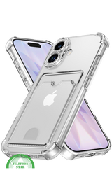 Transparant Hoesje &ndash; Geschikt voor iPhone 17 - Silicone, Geschikt voor MagSafe &ndash; Slank, Sterk en Shock proof - Telefoonstar
