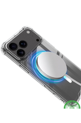 Clear case hoesje voor iPhone 17 Pro met MagSafe &ndash; ultra‑dun &amp; stevig, silicone, Slank en flexibel ontwerp | Telefoonstar