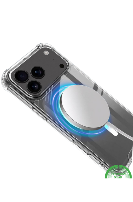 Clear case hoesje voor iPhone 17 Pro Max met MagSafe &ndash; ultra‑dun &amp; stevig, silicone, Slank en flexibel ontwerp | Telefoonstar