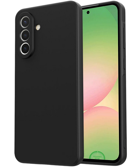 Zwart Hoesje voor Samsung A56 – Slank, Flexibel & Krasbestendig