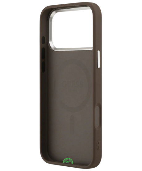 Hoesje voor iPhone 17 Pro Max Bruin Guess Slank, stevig en nauwkeurig