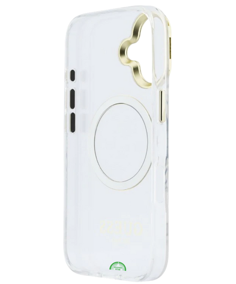 Hoesje iPhone 17 Wit MagRing PearlGuard Case