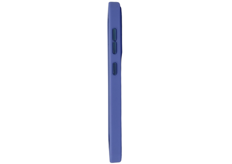 Hoesje voor Samsung Galaxy S26 Transparant met Blauwe Randen