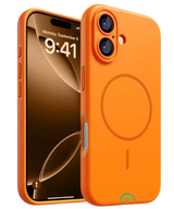Hoesje voor iPhone 17 Oranje Slank, lichtgewicht en nauwsluitend