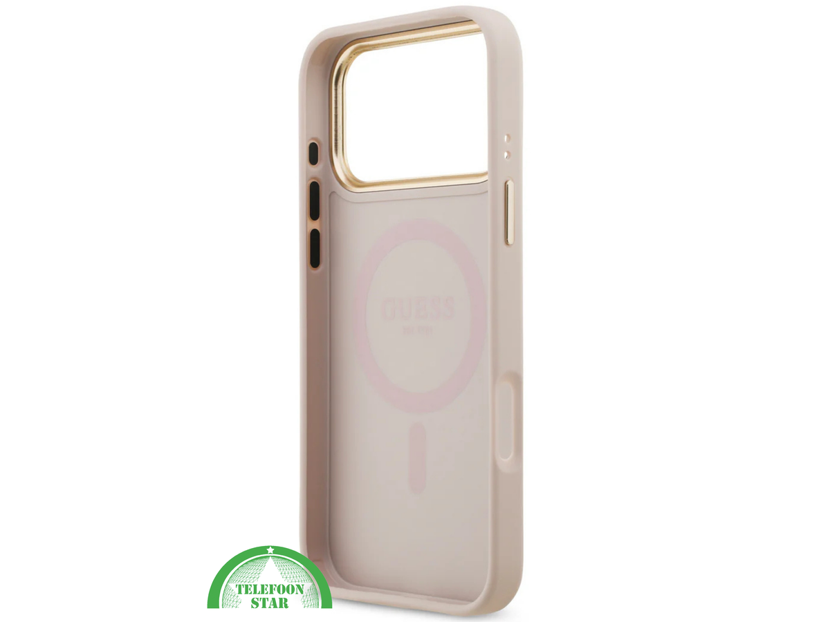 Guess iPhone 18 Pro Max Hoesje met Schouderband &ndash; Stijlvolle Crossbody Case met MagSafe