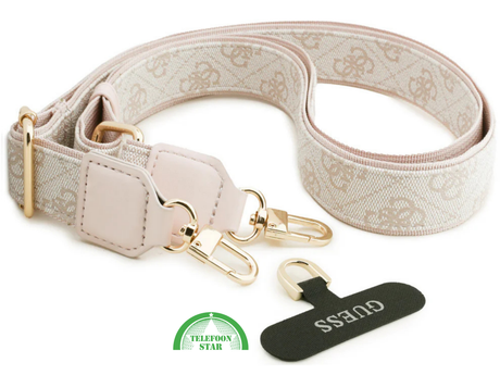 Guess iPhone 18 Pro Max Hoesje met Schouderband &ndash; Stijlvolle Crossbody Case met MagSafe