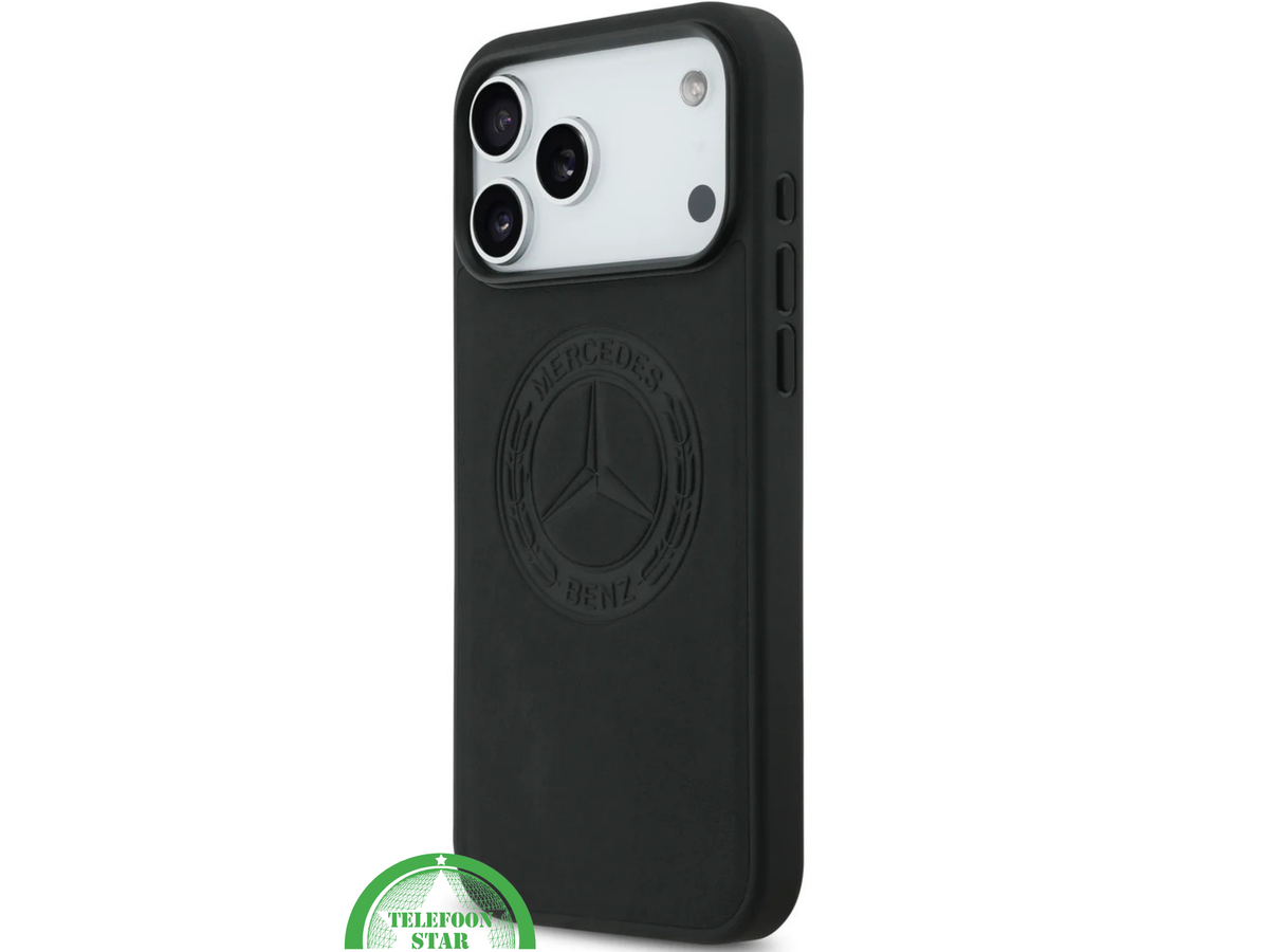 Hoesje iPhone 17 Pro Max Mercedes-Benz &ndash; Luxe Zwarte Bescherming met Klasse