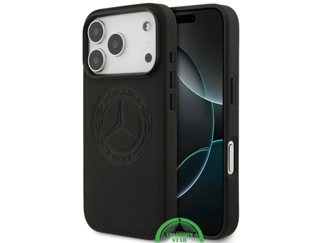 Hoesje iPhone 17 Pro Max Mercedes-Benz &ndash; Luxe Zwarte Bescherming met Klasse