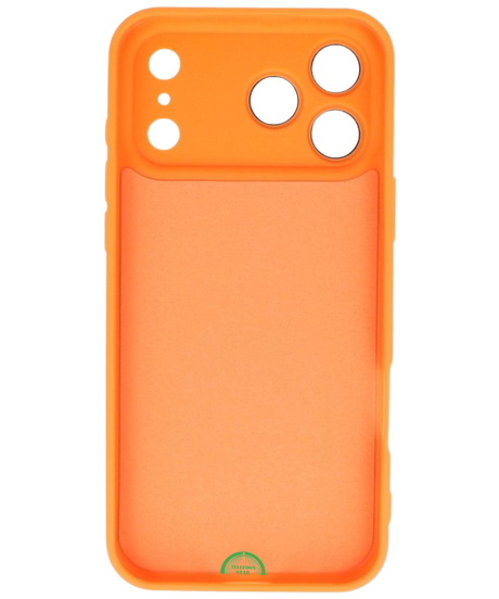 Hoesje voor iPhone 17 Pro Max Oranje Slank, lichtgewicht en nauwsluitend