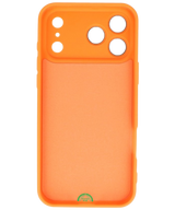 Hoesje voor iPhone 17 Pro Oranje Slank, lichtgewicht en nauwsluitend