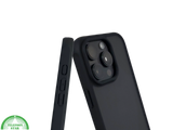 iPhone 16 Pro Zwart Hoesje Mat Design Strakke Achterkant Bescherming