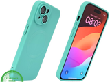 iPhone 15 Hoesje &ndash; Turquoise Met MagSafe | Fris, Functioneel &amp; Kleurvol