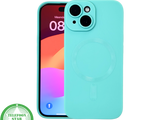 iPhone 15 Hoesje &ndash; Turquoise Met MagSafe | Fris, Functioneel &amp; Kleurvol