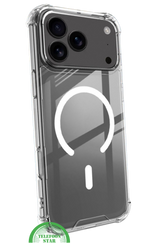 Clear case hoesje voor iPhone 17 Pro Max met MagSafe &ndash; ultra‑dun &amp; stevig, silicone, Slank en flexibel ontwerp | Telefoonstar