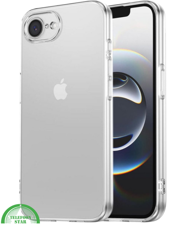 Transparant Hoesje voor iPhone 16E &ndash; Slank, Flexibel &amp; Krasbestendig