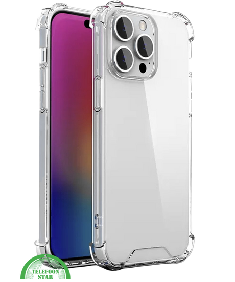 Hoesje voor iPhone 13 Pro Max &ndash; Slank, Sterk &amp; Transparant Shockproof