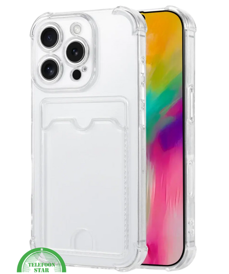 Hoesje voor iPhone 12 Pro met Kaartvak, Praktisch, Slank &amp; Veilig