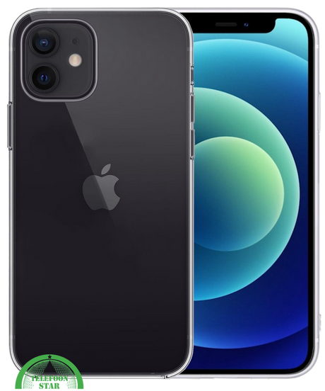 Hoesje voor iPhone 12 Silicone, Slank, Elegant &amp; Krasbestendig