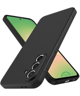 Zwart Hoesje voor Samsung A17 – Slank, Flexibel & Krasbestendig