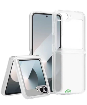 Hoesje voor Samsung Z Flip 7 FE Crystal Clear Armor Case Slank
