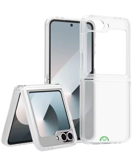 Hoesje voor Samsung Z Flip 7 FE Crystal Clear Armor Case Slank