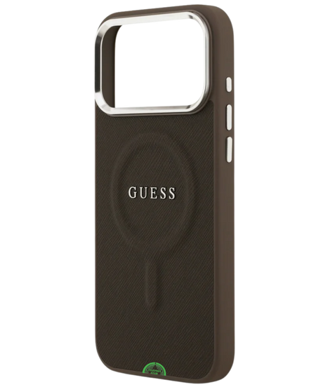 Hoesje voor iPhone 17 Pro Max Bruin Guess Slank, stevig en nauwkeurig