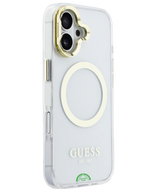 Hoesje iPhone 17 Wit MagRing PearlGuard Case