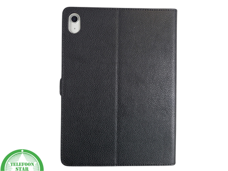 iPad 11e Gen 2025 Luxe Zwarte Bookcase 11 inch Schokbestendig