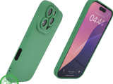 iPhone 16 Pro max Groen Hoesje Mat Design Met Verhoogde Camerabescherming