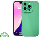 iPhone 16 Pro max Groen Hoesje Mat Design Met Verhoogde Camerabescherming