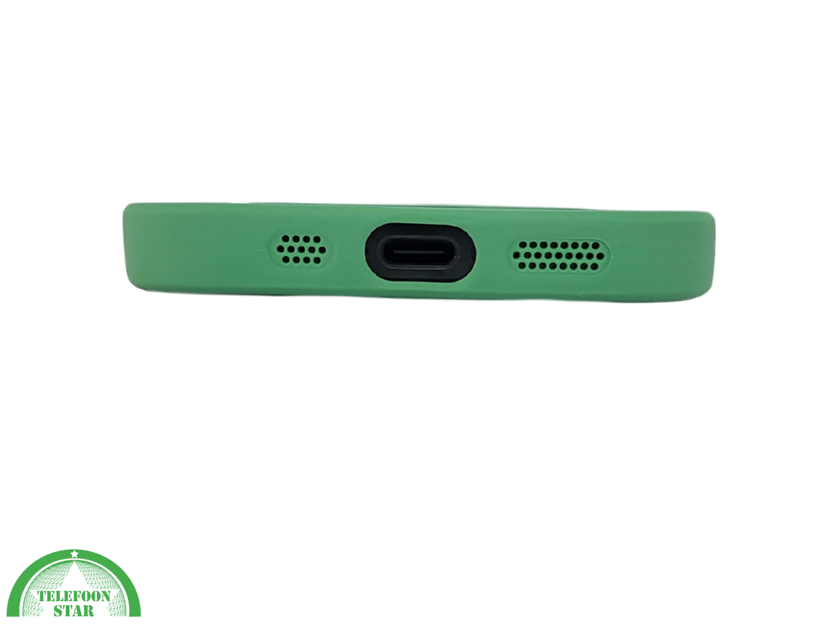 iPhone 16 Pro max Groen Hoesje Mat Design Met Verhoogde Camerabescherming