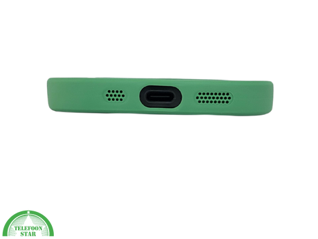 iPhone 16 Pro max Groen Hoesje Mat Design Met Verhoogde Camerabescherming