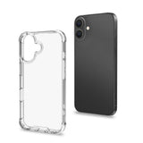 Anti Shock Case geschikt iPhone 16 Transparant hoesje
