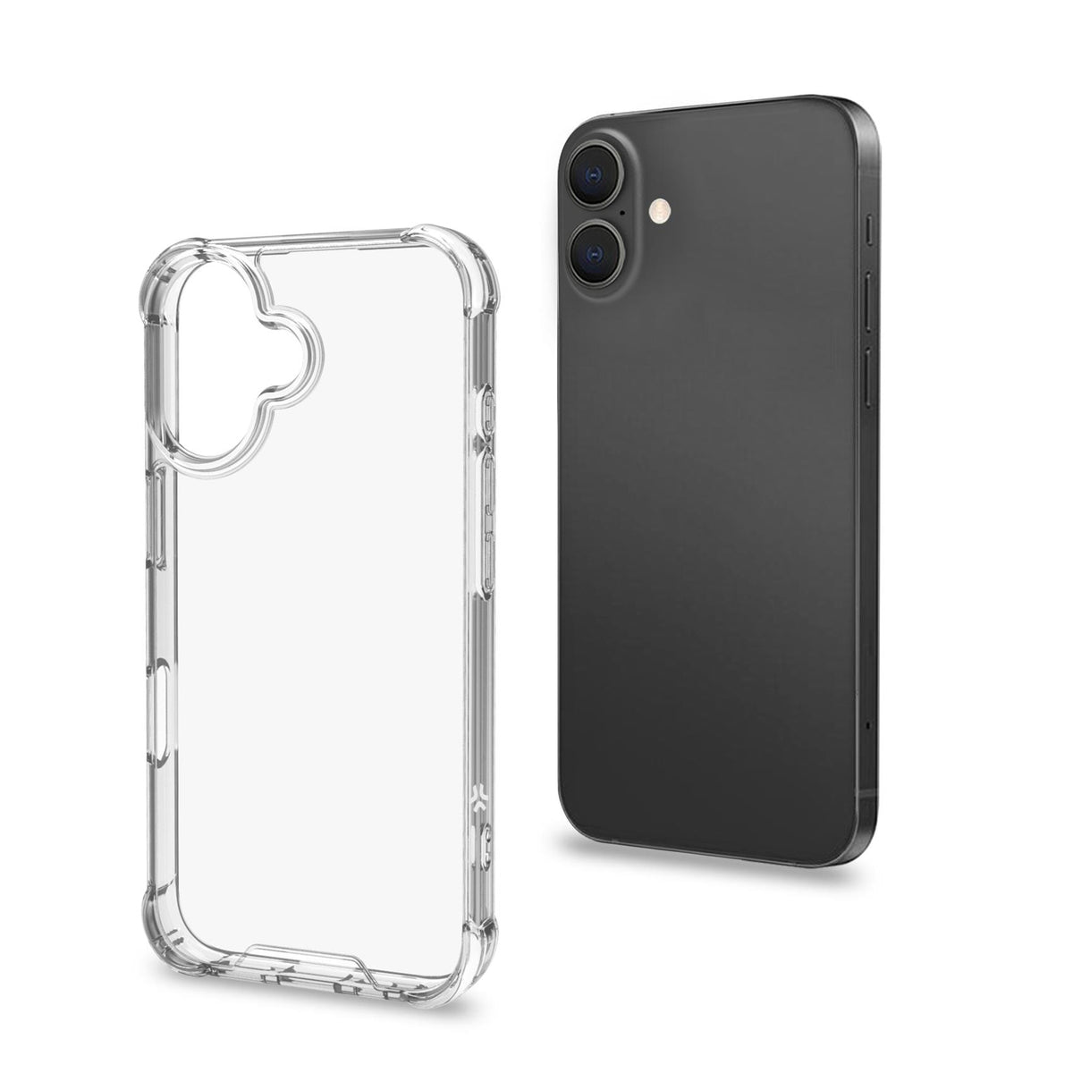 iPhone 16 hoesje transparant schokbestendig cover met extra bescherming