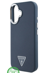 Hoesje voor iPhone 16 Donkerblauw &ndash; Stijlvolle Bescherming in Modern Design