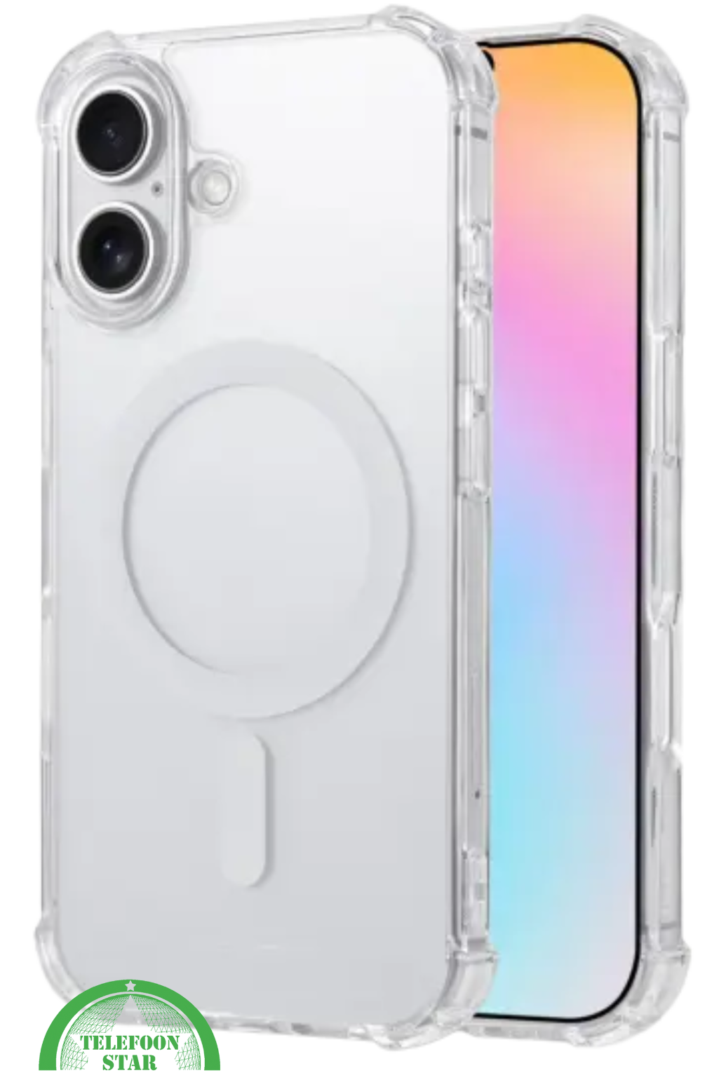 MagSafe Silicone hoesje voor iPhone 17 &ndash; stijlvol, praktisch, veilig, Slank, Schokbestendig &amp; Transparant | Telefoonstar