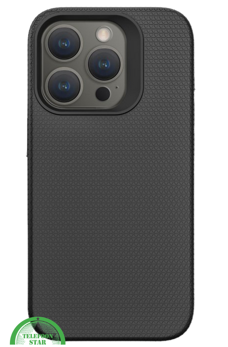 Hoesje voor iPhone 16 Pro &ndash; Zwart Anti-Slip &amp; Extra Bescherming, Schokbestendig TPU-materiaal