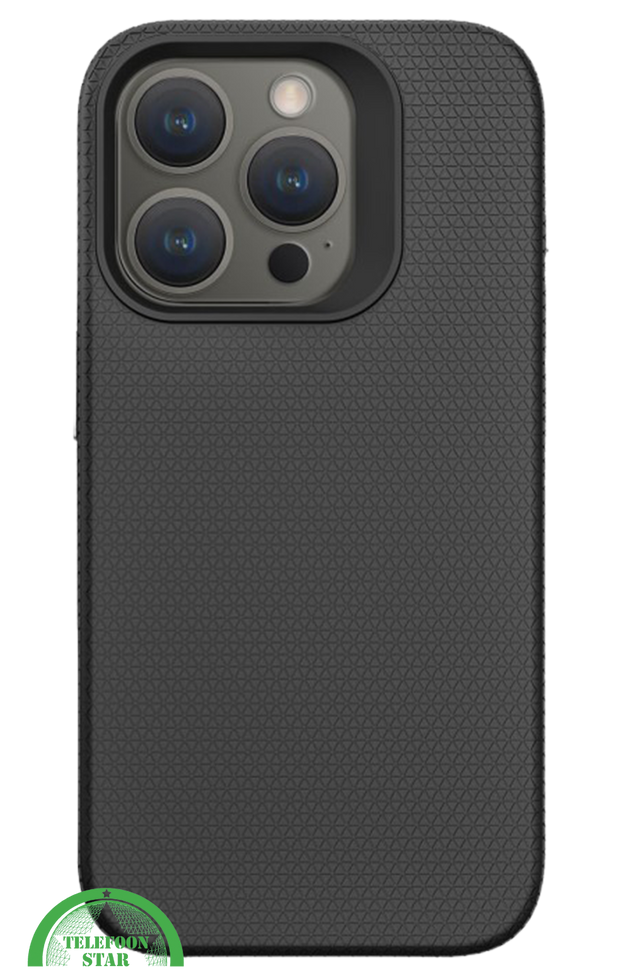 Hoesje voor iPhone 16 Pro &ndash; Zwart Anti-Slip &amp; Extra Bescherming, Schokbestendig TPU-materiaal