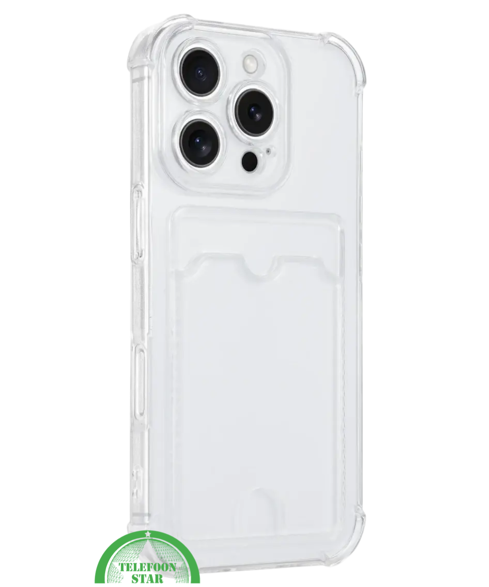 Hoesje voor iPhone 12 Pro met Kaartvak, Praktisch, Slank &amp; Veilig