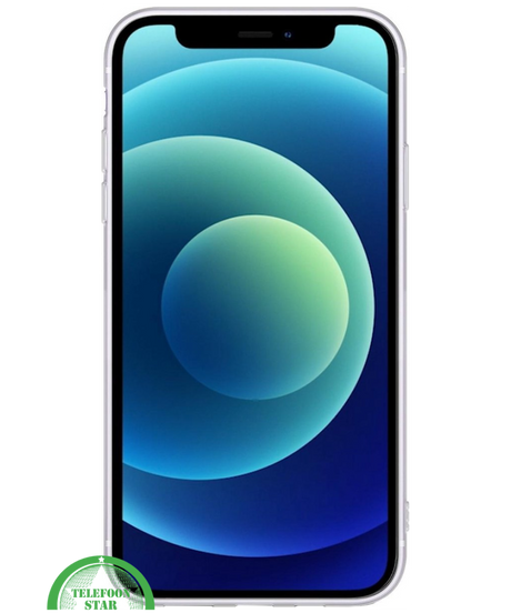 Hoesje voor iPhone 12 Mini Silicone, Slank, Elegant &amp; Krasbestendig