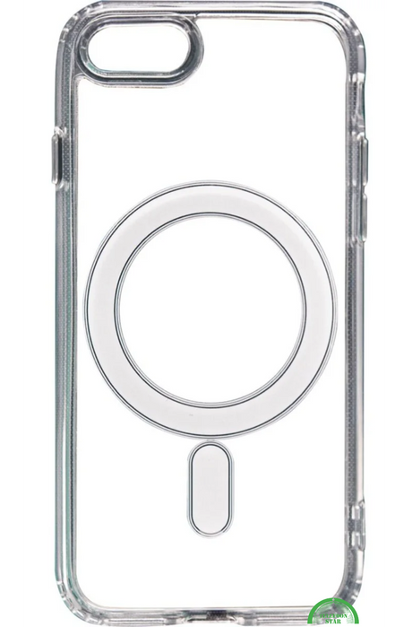Transparant Hoesje voor iPhone SE 2022 MagSafe, Magnetisch, Slank &amp; Krasbestendig