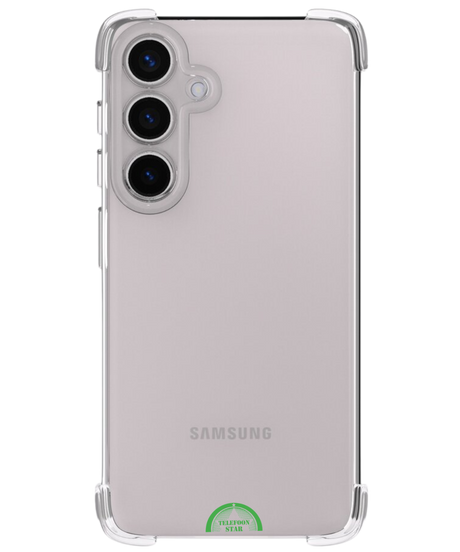 Hoesje voor Samsung S24 Plus Transparant Schokbestendig, Slank, Sterk & Krasvast