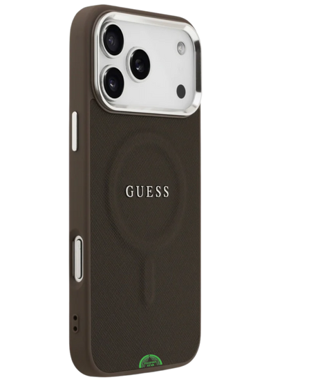 Hoesje voor iPhone 17 Pro Bruin Guess Slank, stevig en nauwkeurig